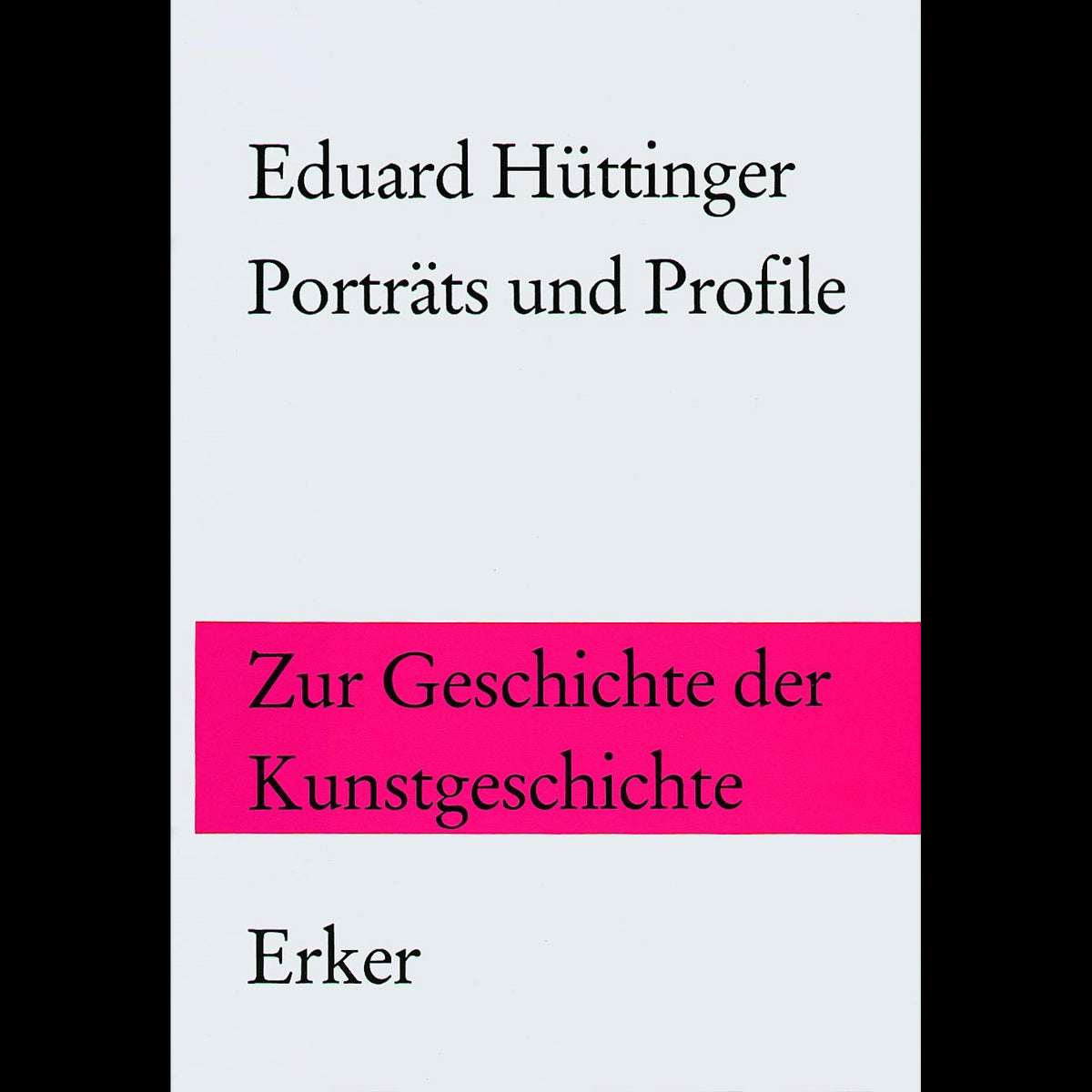 Coverbild Eduard Hüttinger