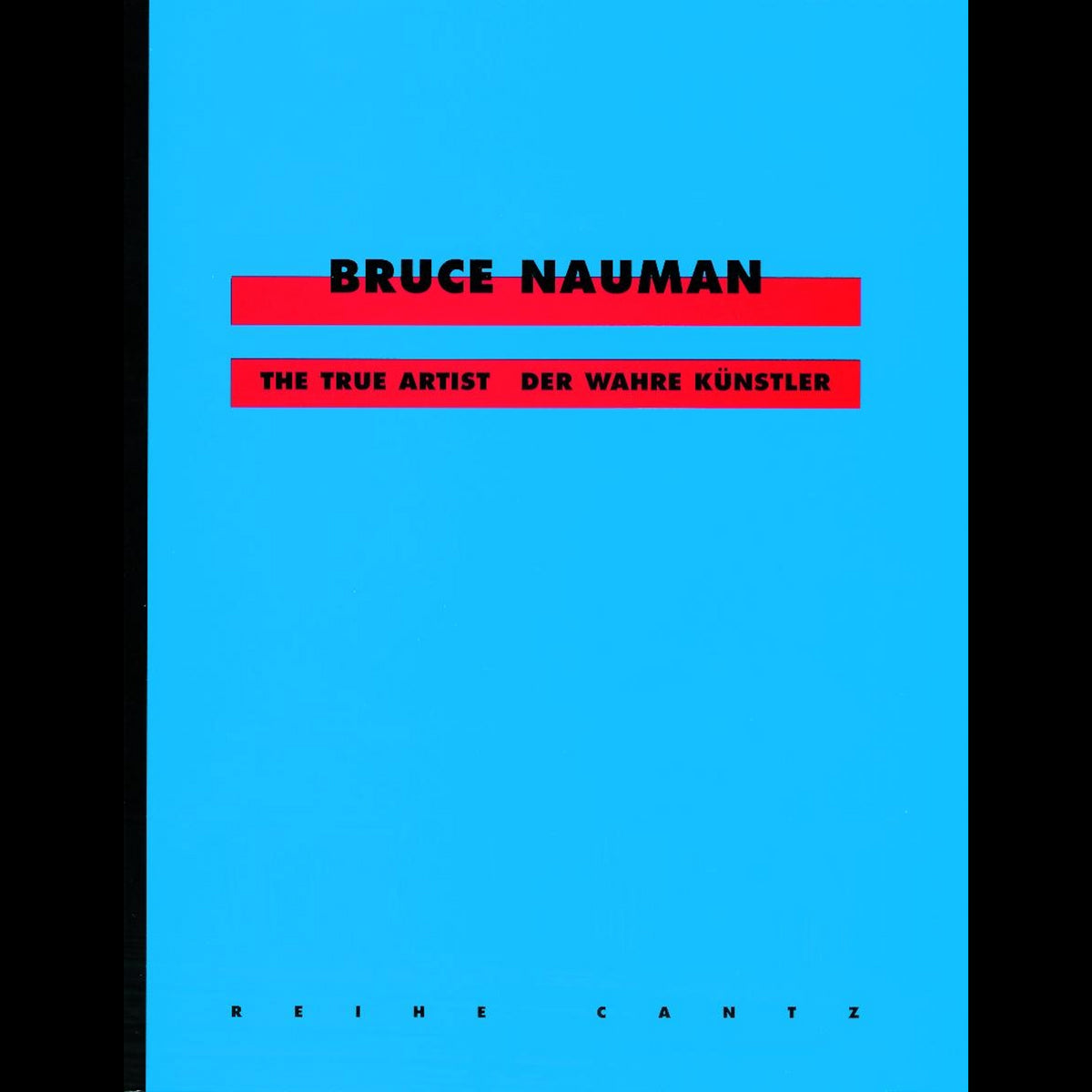 Coverbild Bruce Nauman