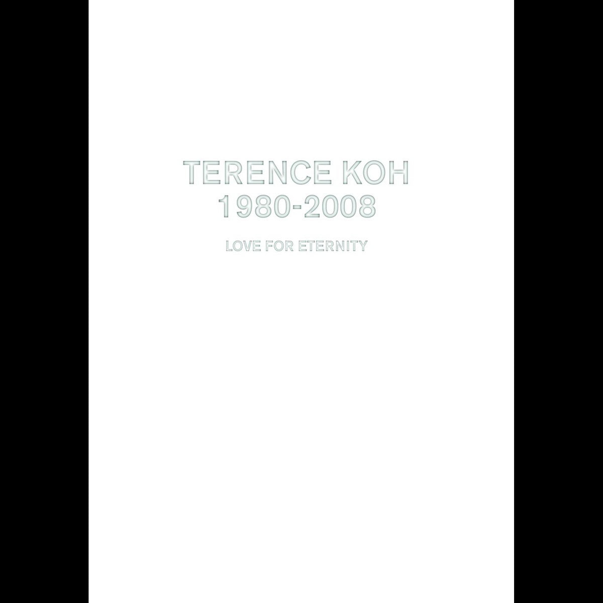 Coverbild Terence Koh 1980-2008