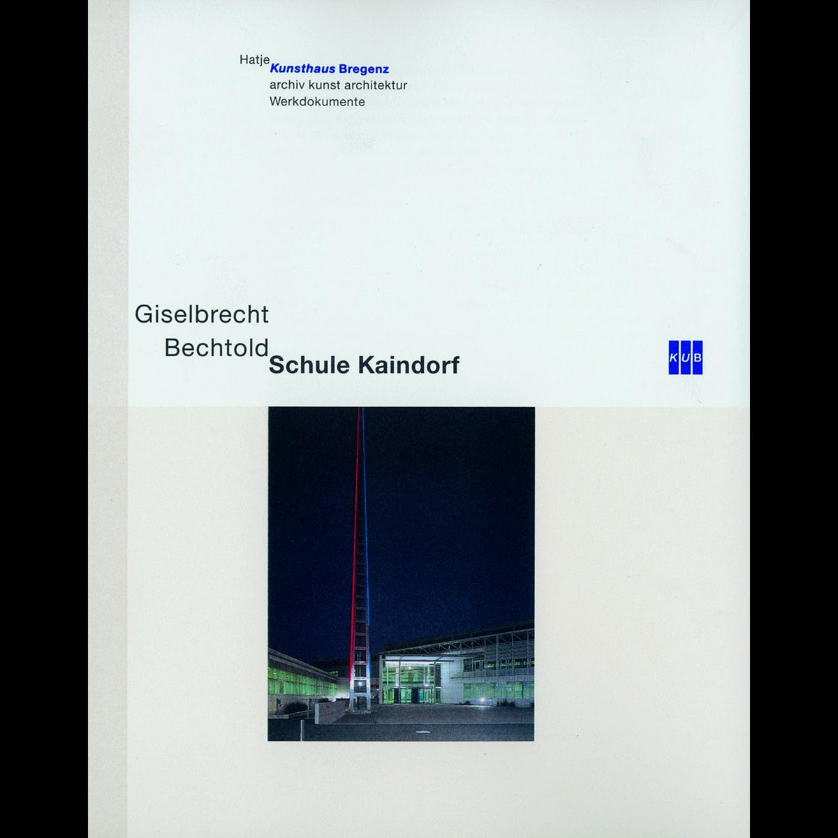 Coverbild Ernst Giselbrecht/Gottfried Bechtold