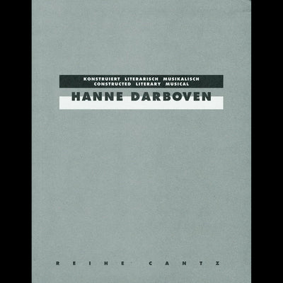 Cover Hanne Darboven